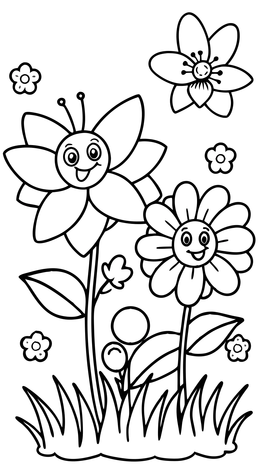 free coloring pages spring